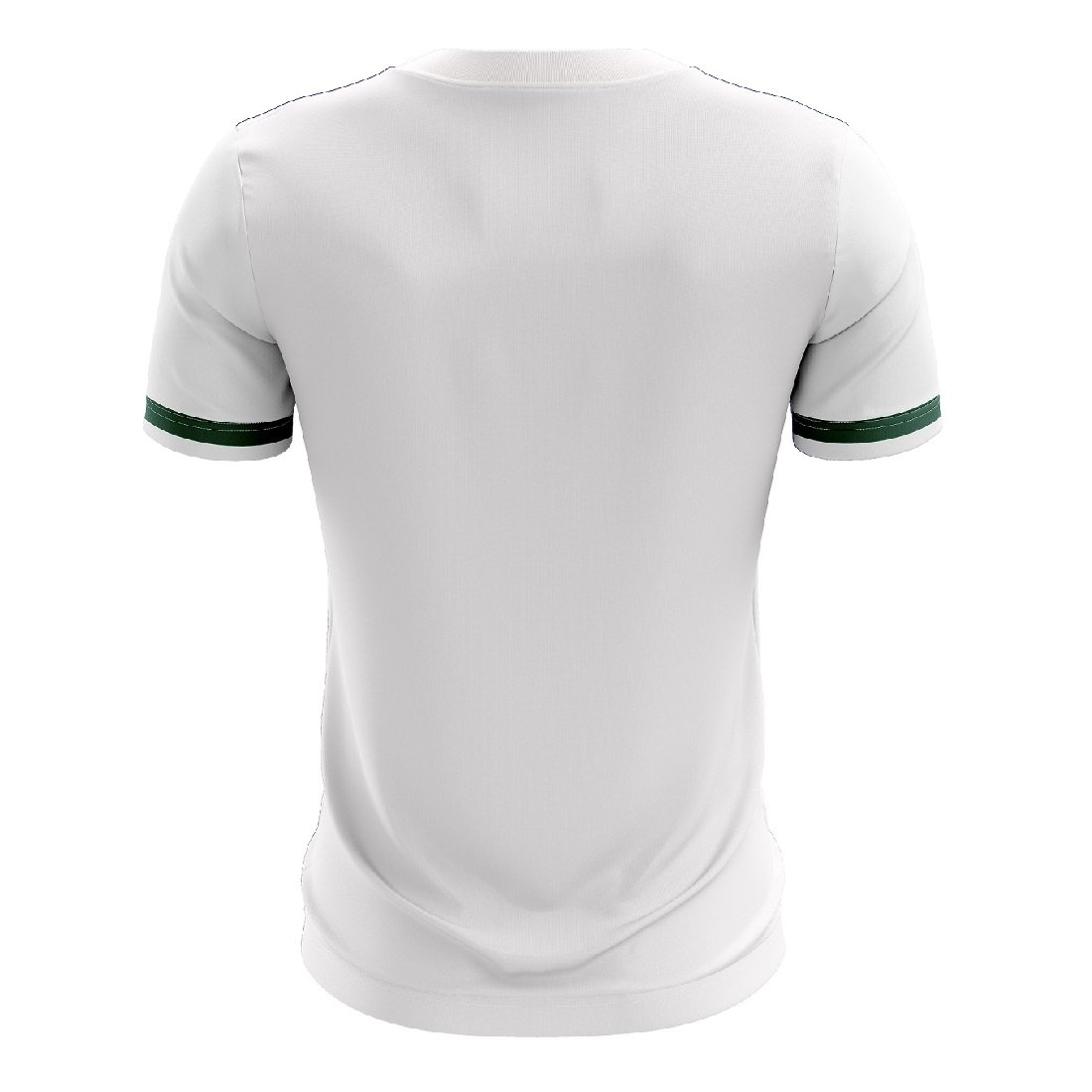 Badminton T-Shirts for Men Printed Collared Sports Jersey Dark Green Color
