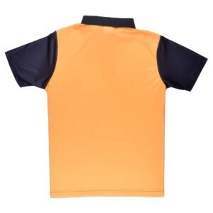Men’s Polo Neck Cricket T-shirt | Cricket Team Practice Jersey Yellow & Black Color