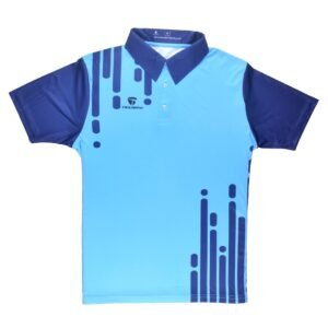 Cricket Tournament Dress for Team Sky Blue & Navy Color