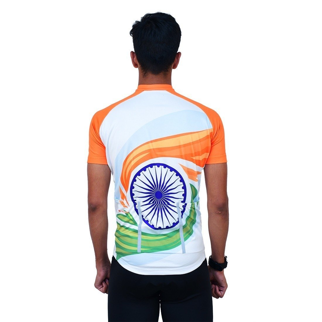 India Republic | Independence Day Cycling Jersey for Men Indian Flag Color
