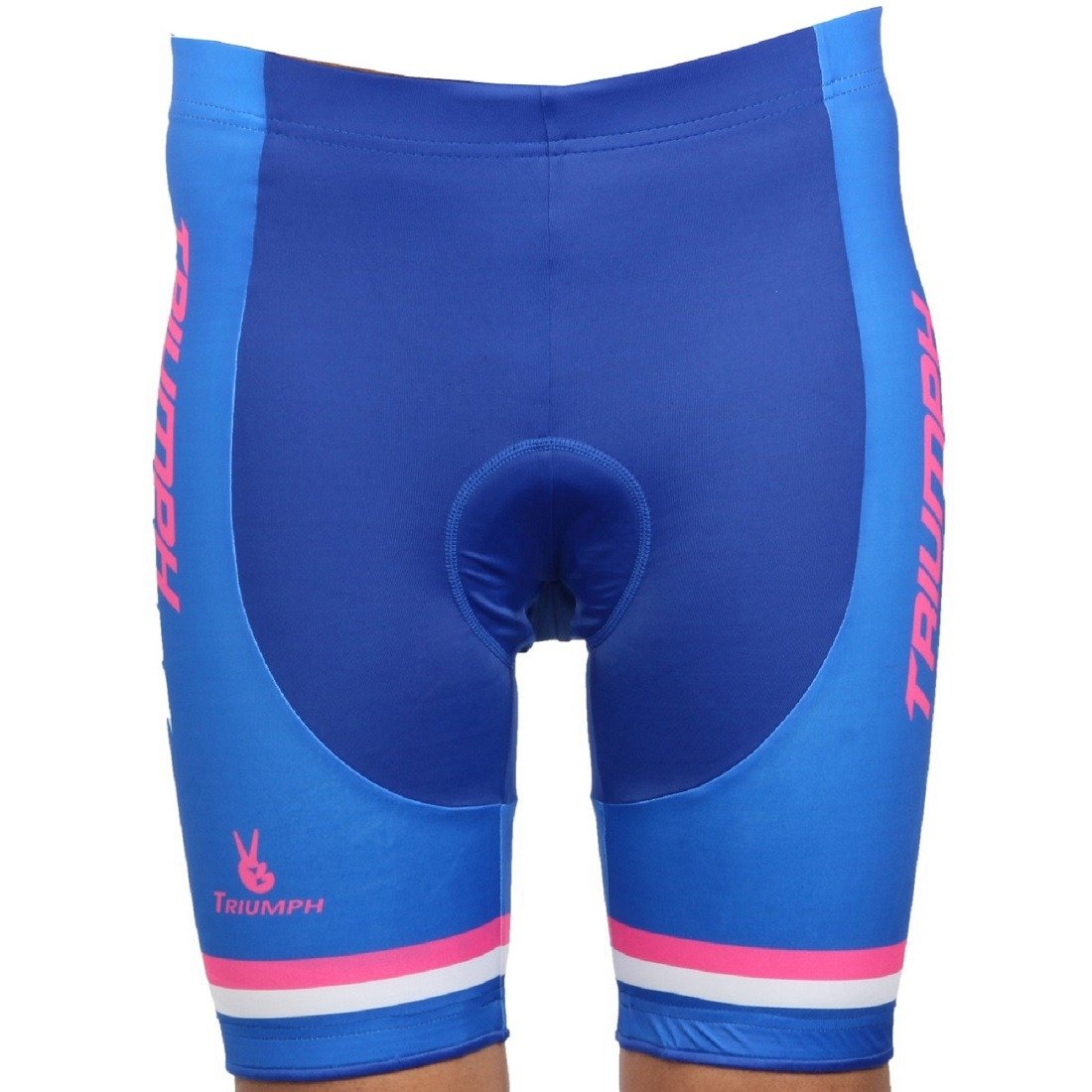 Men’s Cycling Shorts Padded Bicycle Riding Pants Bike Biking Clothes Cycle Wear Tights Blue Color