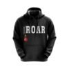 Pullovers Black Hoodies for Men with Custom Name Number Black Color