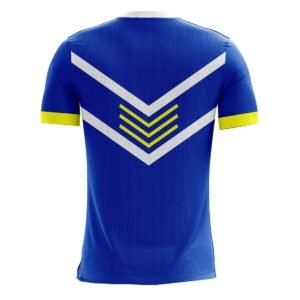 Kabaddi Jersey for Men | Add Name Number Logo Blue & Yellow Color