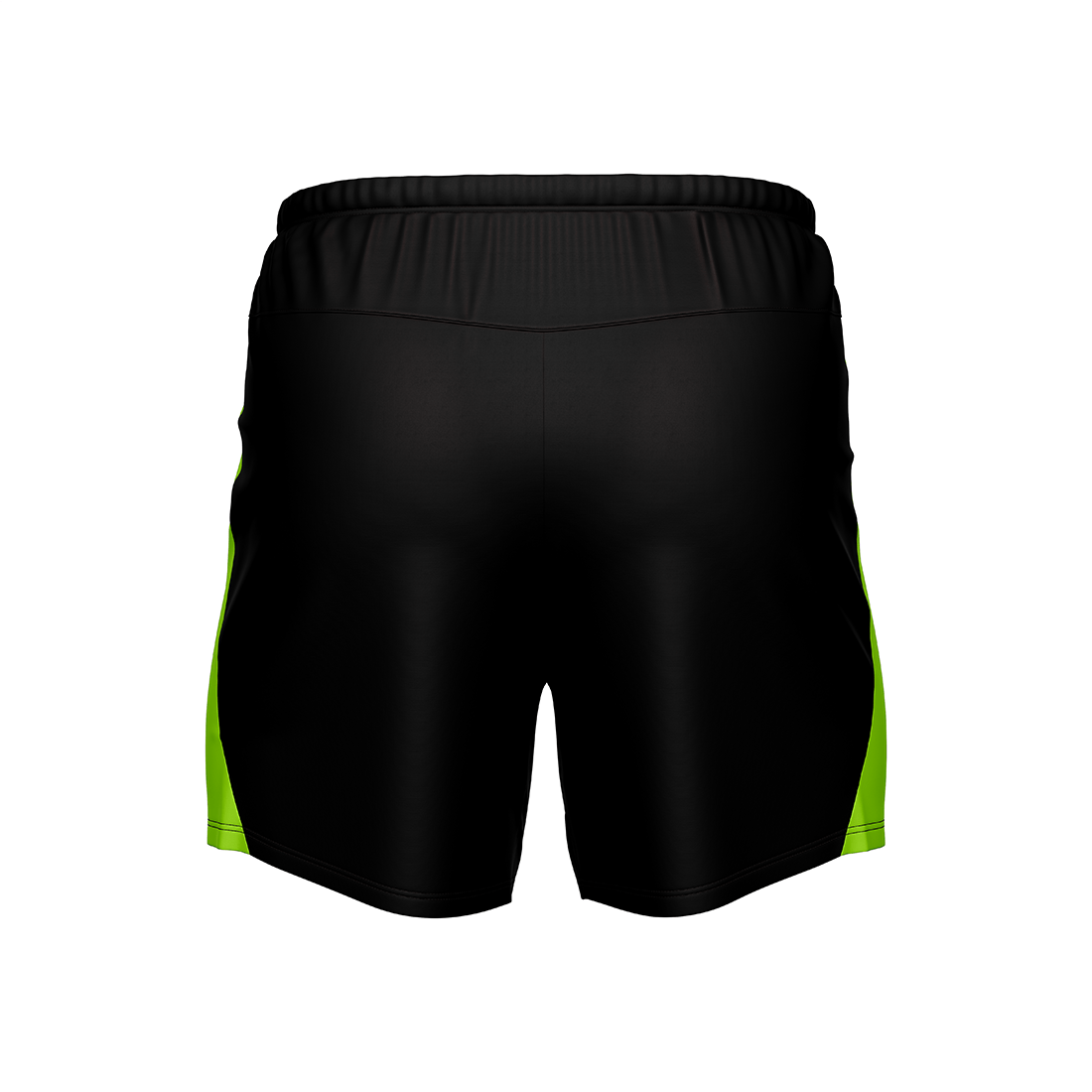 Running Shorts for Mens | Sports Shorts | Dri-Fit Shorts | Workout Shorts Black & Green Color