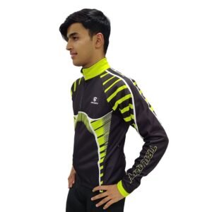 Men’s Cycling Winter Jacket Thermal Jacket Cycling Jacket with 3 Back Pocket Cycling Thermal Jacket, Racing Jacket for Winter Bicycling Outerwear