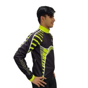 Men’s Cycling Winter Jacket Thermal Jacket Cycling Jacket with 3 Back Pocket Cycling Thermal Jacket, Racing Jacket for Winter Bicycling Outerwear
