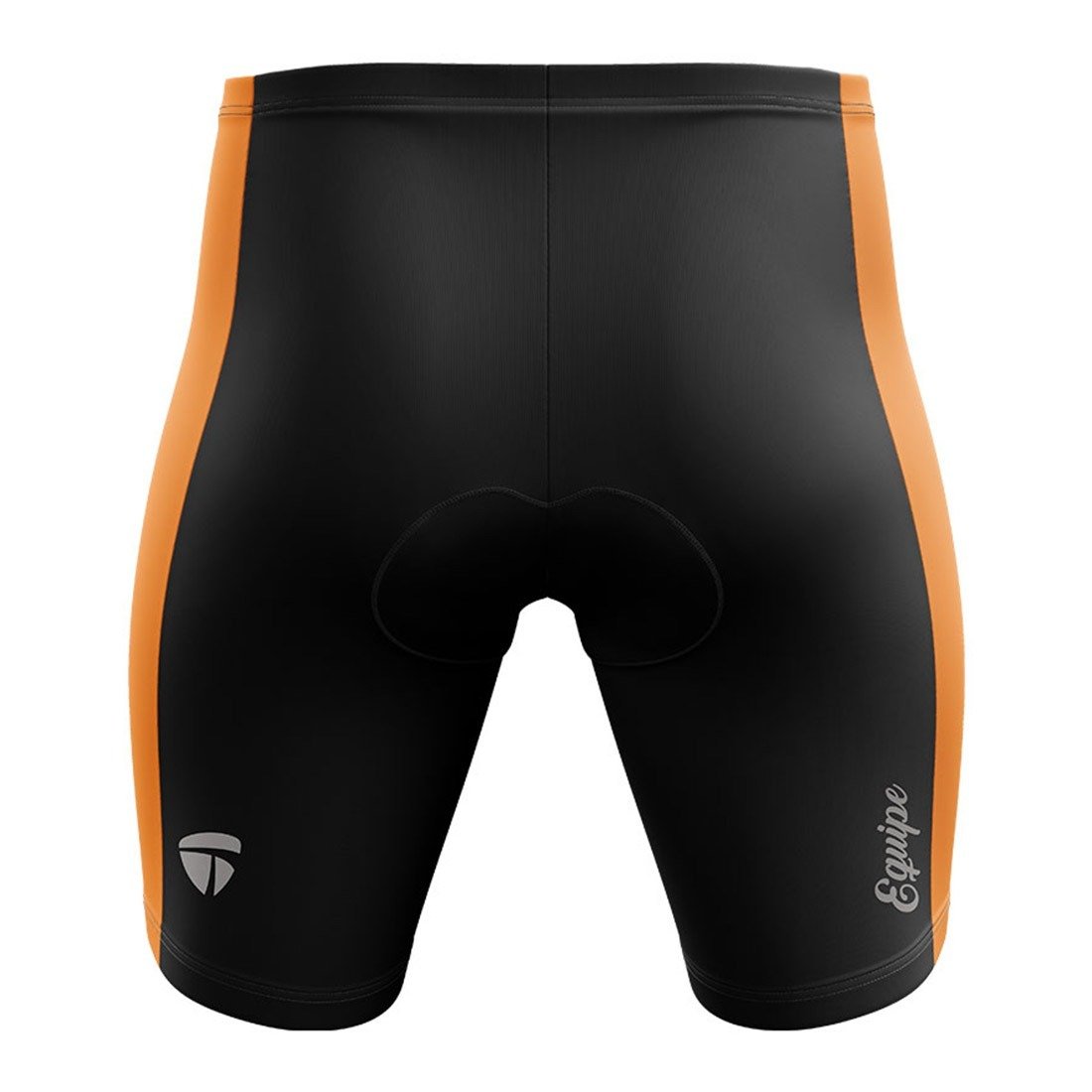 Cycling Bottoms Wear | Men?s Cycling Shorts with Gel Tech Padding Black & Orange Color