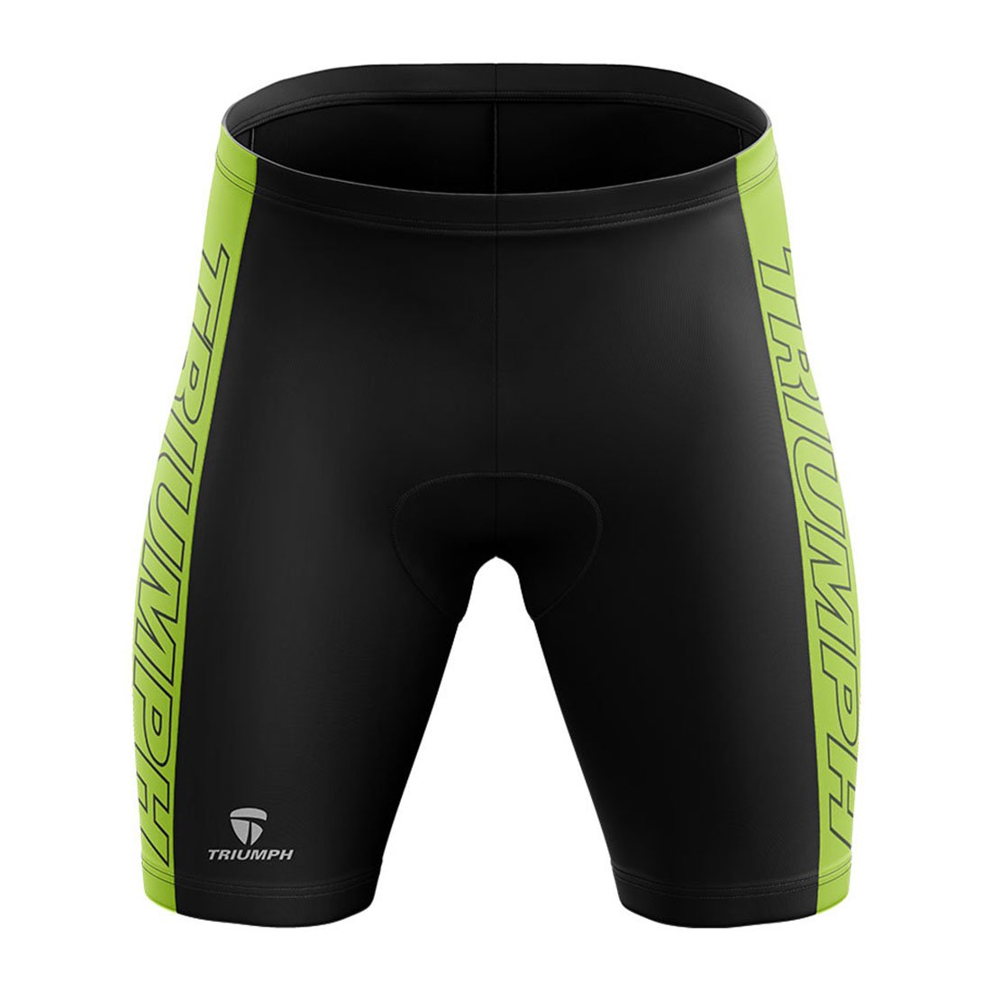 Men’s Cycling Shorts | Gel Padded Shorts Road Bicycle Riding Biking Half Pant Black & Green Color