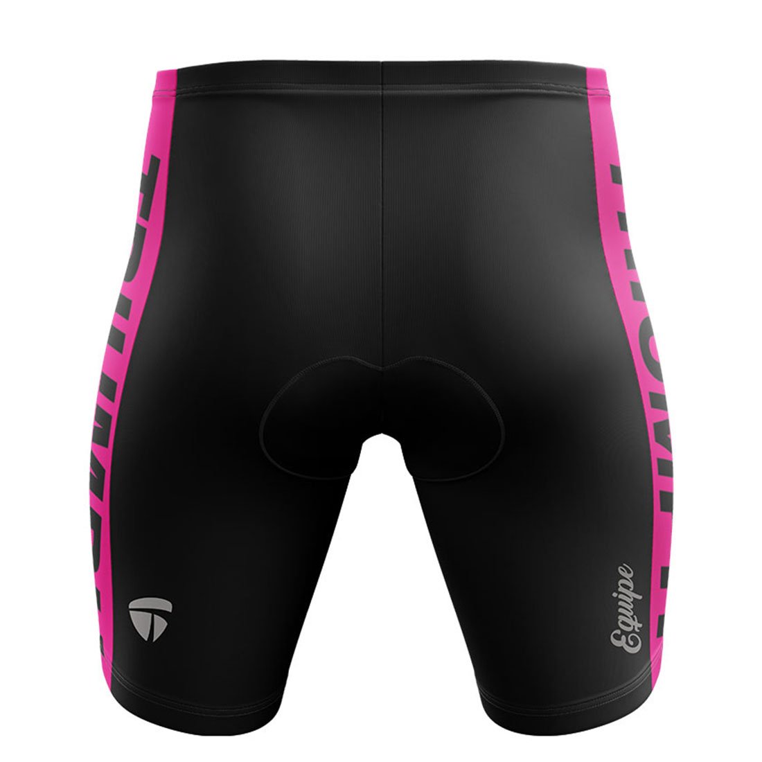Men’s Cycling Shorts Gel Tech Padded Bike Bicycle Pants Tights Black & Pink Color