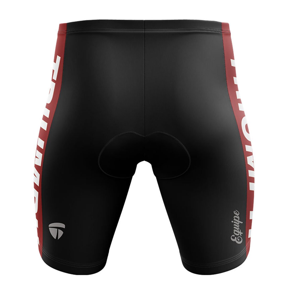 Road Bike Long Ride Padded Cycling Shorts | Cyclist Clothes Black & Red Color