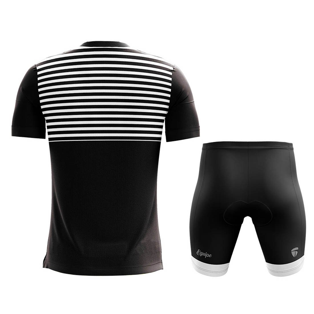 Cycling RoundNeck T shirt | 3D Tech Foam Padded Cycling Shorts for Men