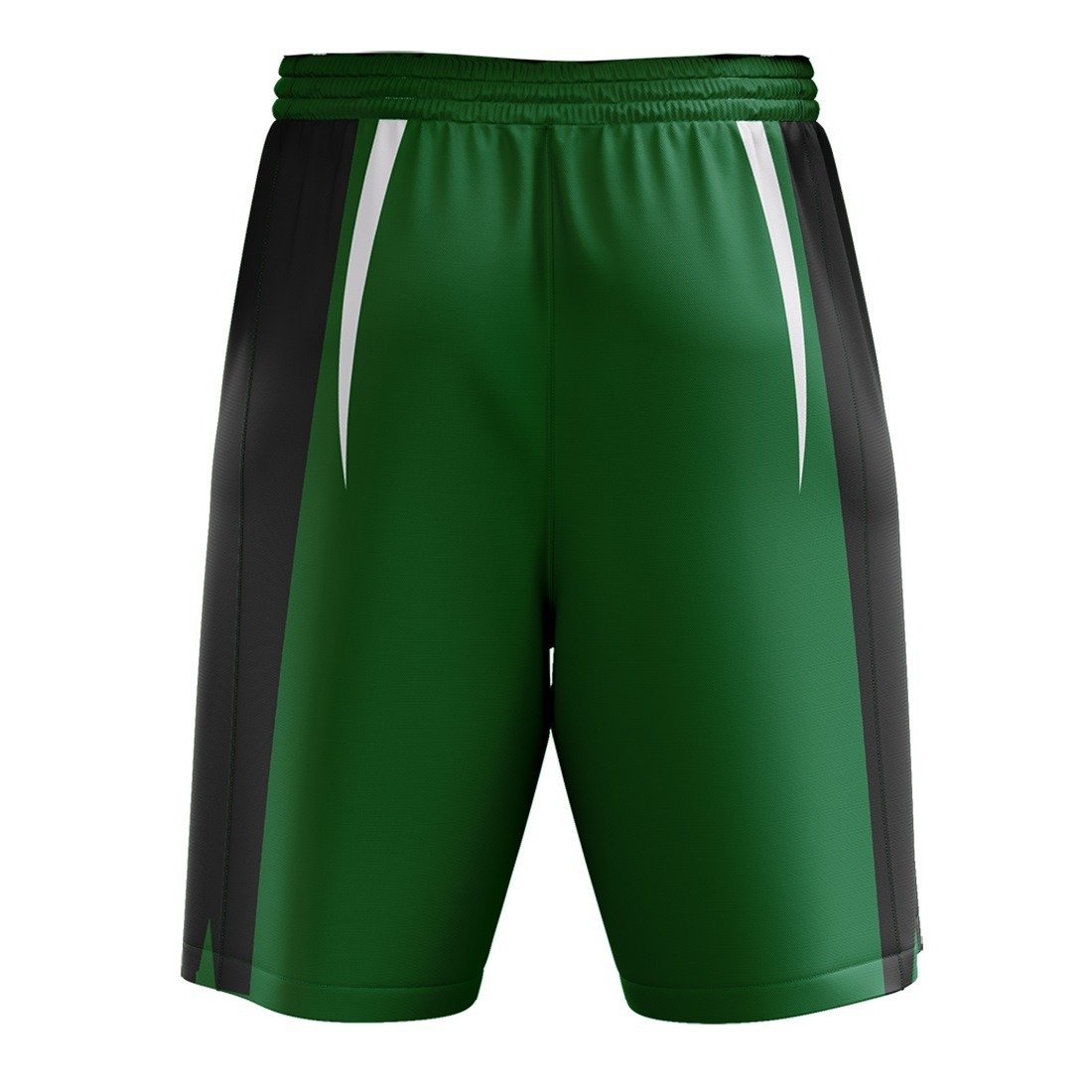 Men Basketball Shorts I Quick Dry Running I Gym I Workout Sports Green & Black Color