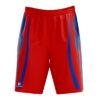 Boys Sports Shorts | Athletic Gym Shorts Workout Basketball Shorts for Men Red Color