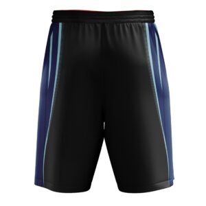 Men’s Athletic Basketball Shorts with Pockets | Custom Sportswear Black Color