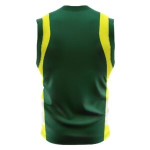 Basketball Jersey For Men | Custom Printed Sportswear Green & Yellow Color