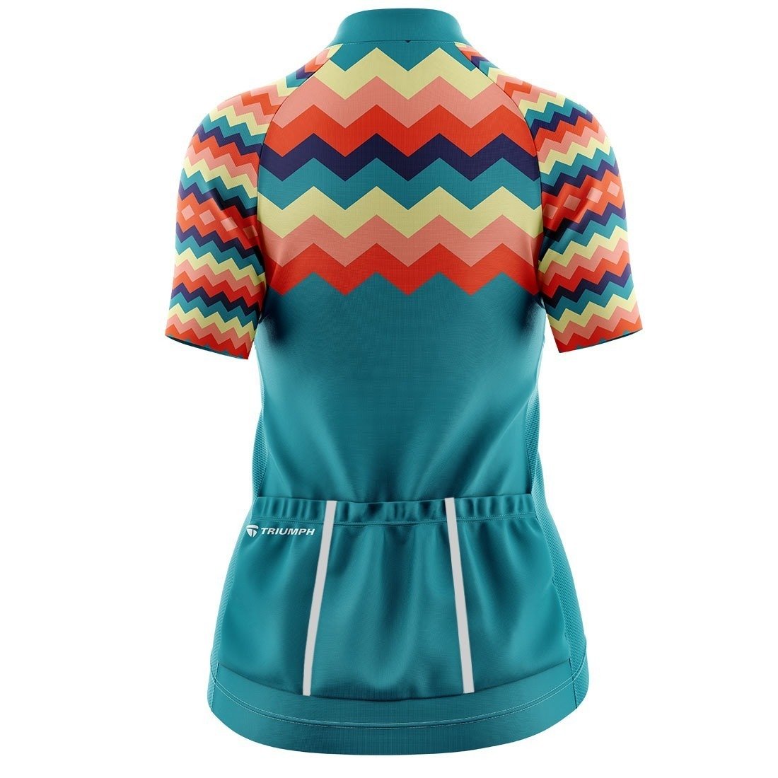 Women Cycling Jersey | Custom Technical Cycling Wear Green with Multi Color
