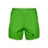 Men's GYM Shorts with Both Zip Pockets - Green Color