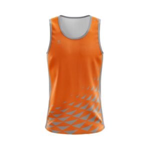 Gym Workout Vests For Men | Sports Tank Top orange color