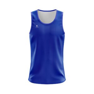 Men’s Vests & Tank Tops for Sports Royal Blue Gym Running Workout Exercise