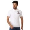 Regular Fit Collared Tshirt for Men | White Polo T-Shirt