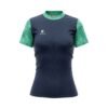 Women’s Tennis T-Shirts Quick Dry Short Sleeve Active Workout Tees Running Tops Blue & Green Color