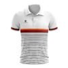Collared Sports Polo T-Shirts for Tennis White Color