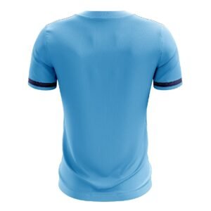 Tennis Jersey For Men | Short Sleeve Polo T Shirt Sky Blue