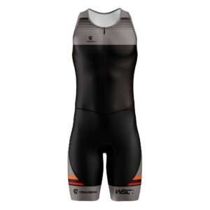 Men's TriSuits for Triathlon Clothing | Sleeveless Tri Suit Black