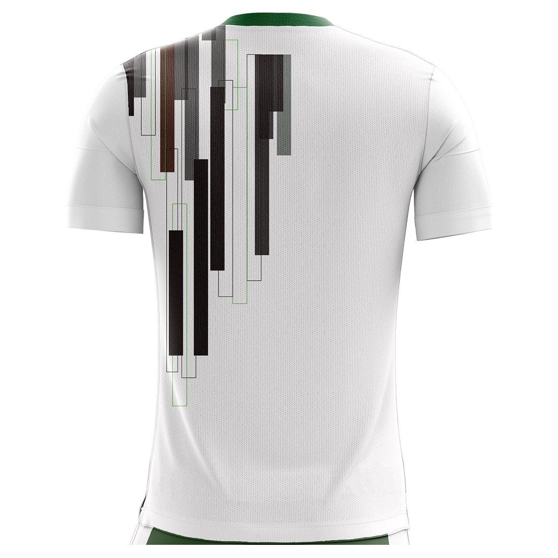 Customized Sports Jersey for Volleyball with Team Name Number - White Color