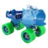 Skater Ninja Adjustable Skate Package - Blue Green Color