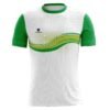 Custom Sublimated Volleyball Jersey for Men Boy | Sports Team Tshirt - Green White Color