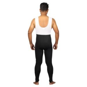 Men Cycling Bib Pants Padded Road Cycling Tights Black