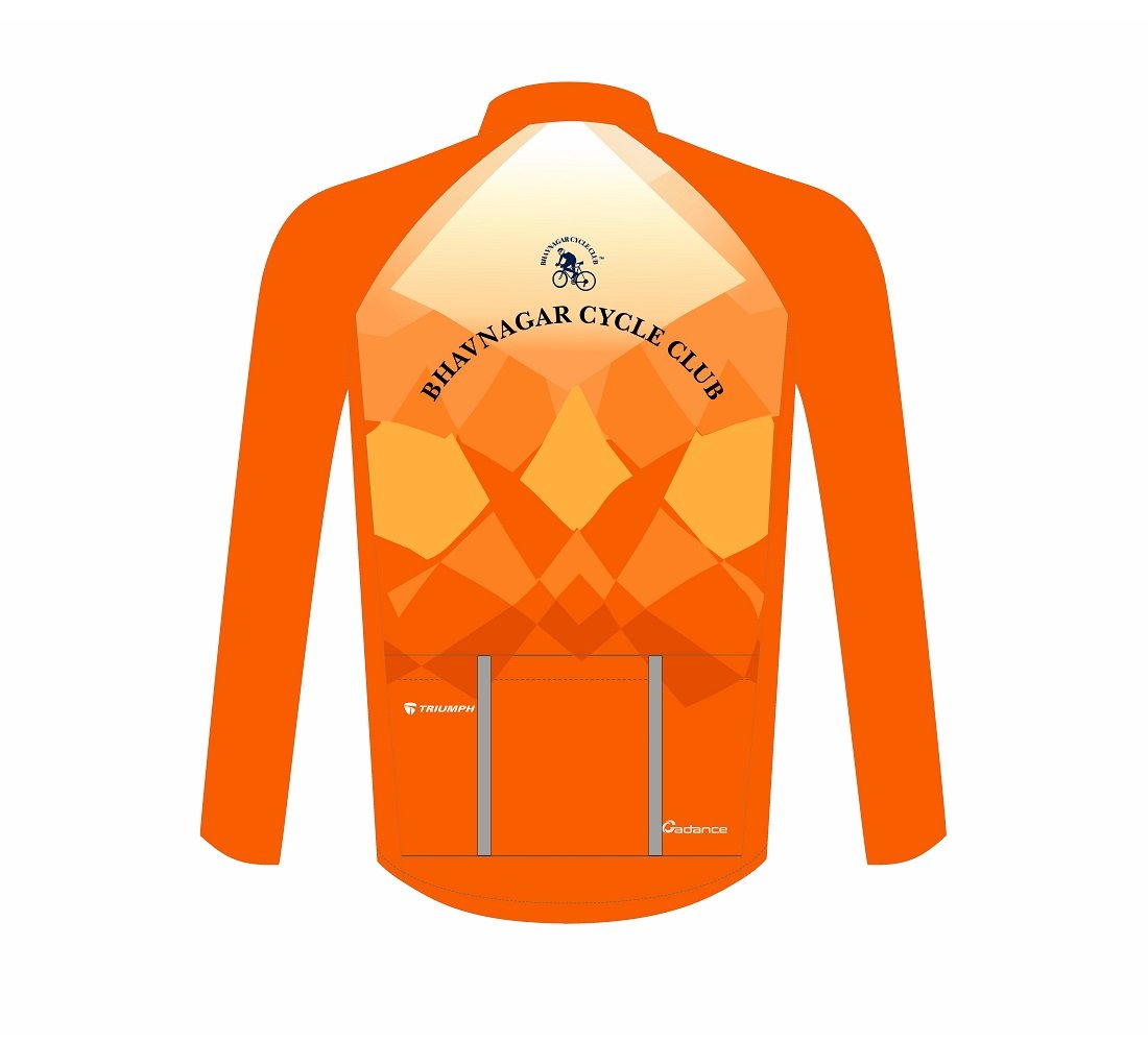 Peloton Cycling Jersey Full Sleeve | Bhavnagar Cycle Club