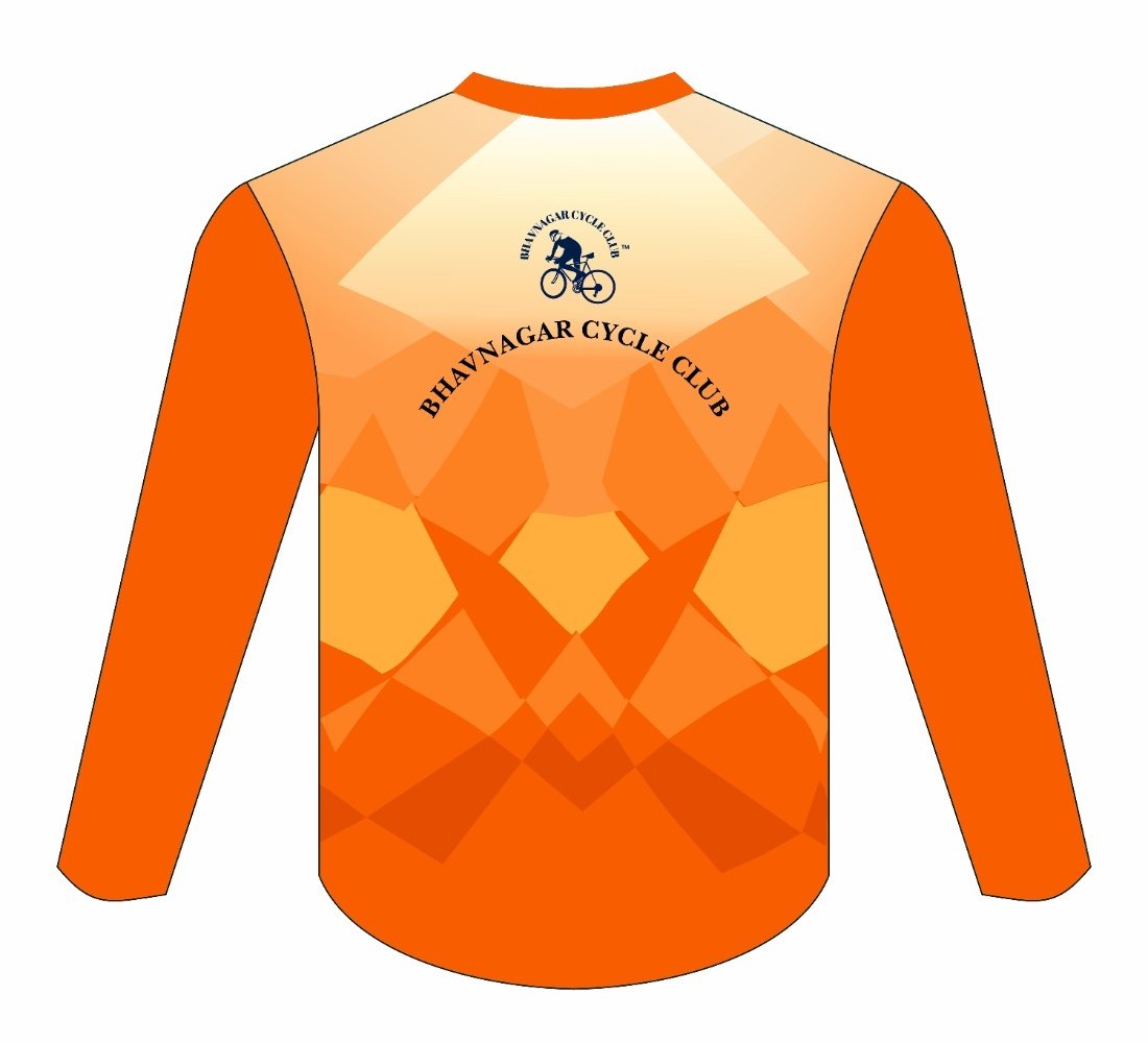 Round Neck T-Shirts Full Sleeve | Bhavnagar Cycle Club