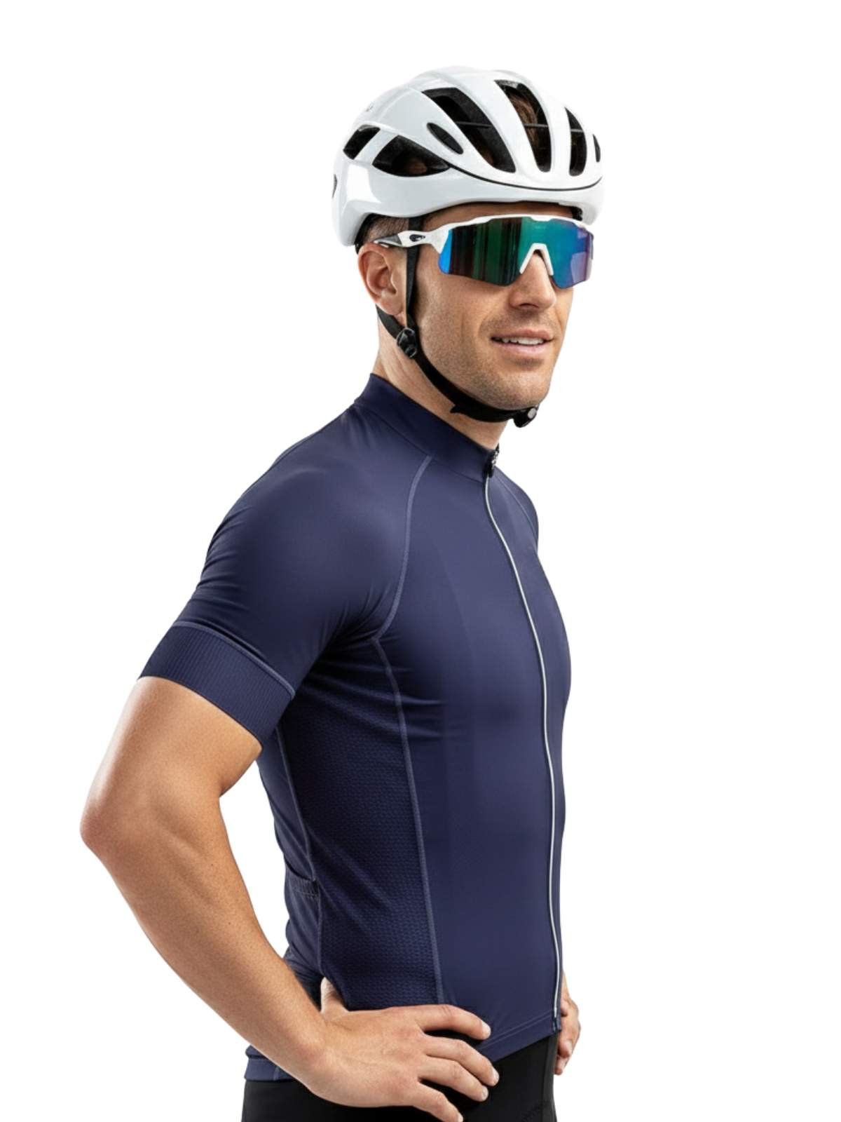 Men's Cycling Jerseys Dark Blue | Custom Bicycle Clothing