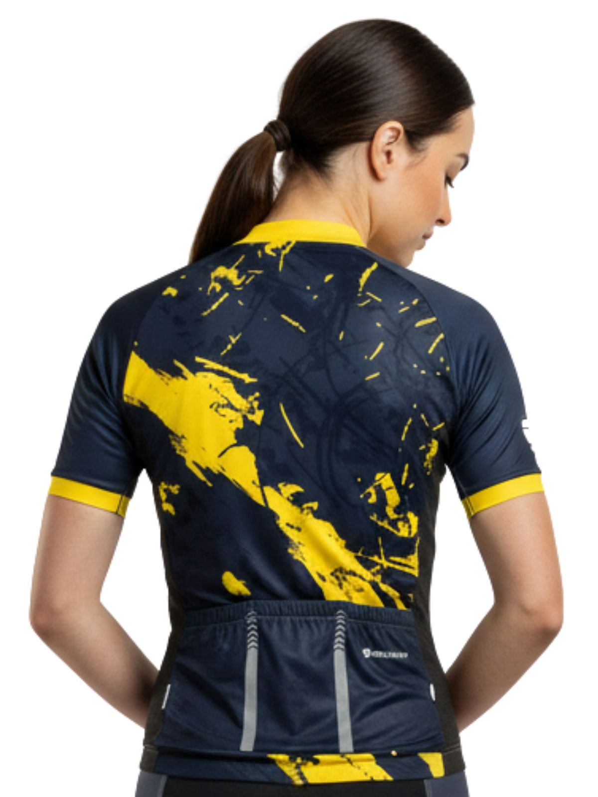 Women's Short Sleeve Cycling Jersey Shirt Quick Dry Bicycle Clothing Top - Image 2