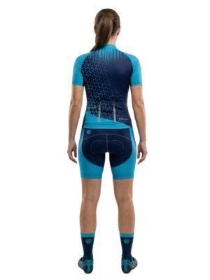 Race Fit Peloton Women Cycling Jerseys & Gel Padded Shorts