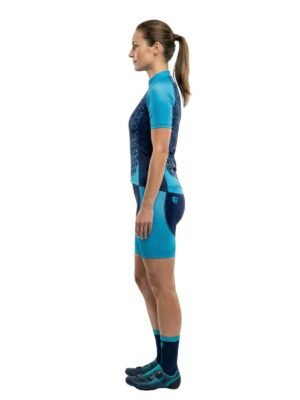 Race Fit Peloton Women Cycling Jerseys & Gel Padded Shorts