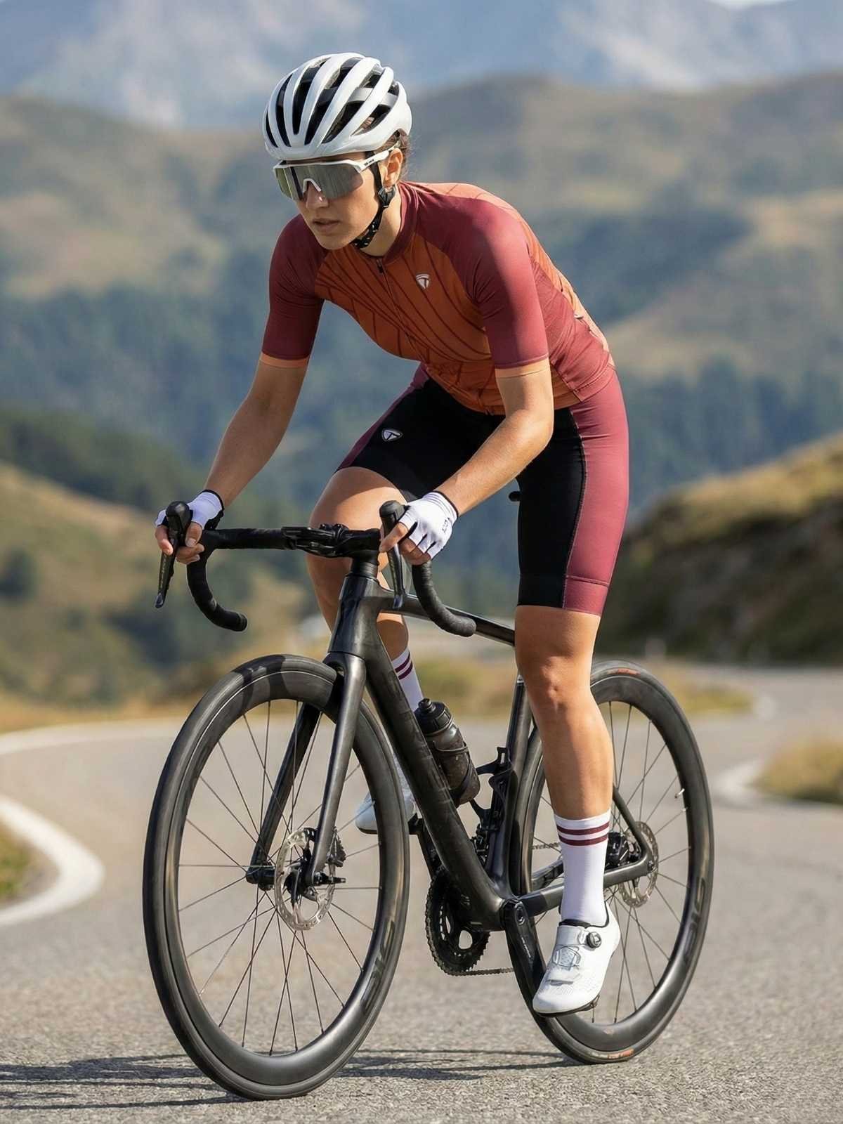 Quick Dry Cycling Jersey Gel Pad Shorts for Women’s Girls
