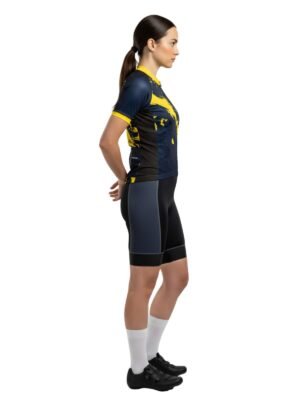 Girls Cycling Jersey Top Gel Tech Padded Shorts for Women Cyclist - Image 3