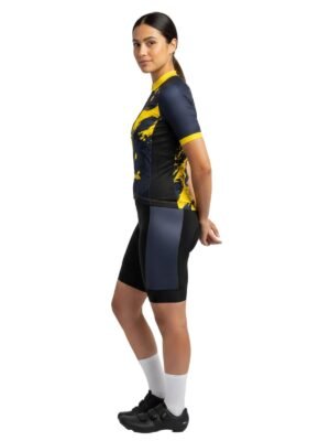 Girls Cycling Jersey Top Gel Tech Padded Shorts for Women Cyclist - Image 4