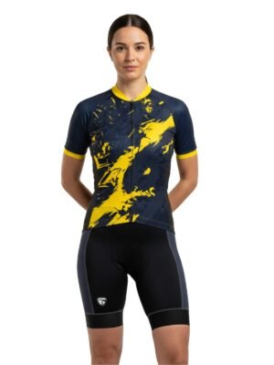 Girls Cycling Jersey Top Gel Tech Padded Shorts for Women Cyclist - Image 5