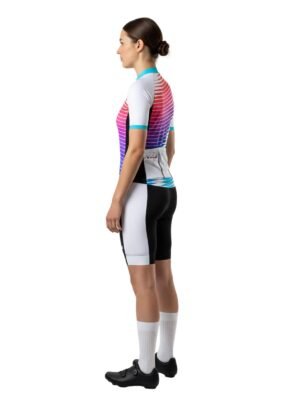 Cycling Jersey Peloton with Rear Pockets for Women, Bike Bicycle Padded Shorts Bottom Tights