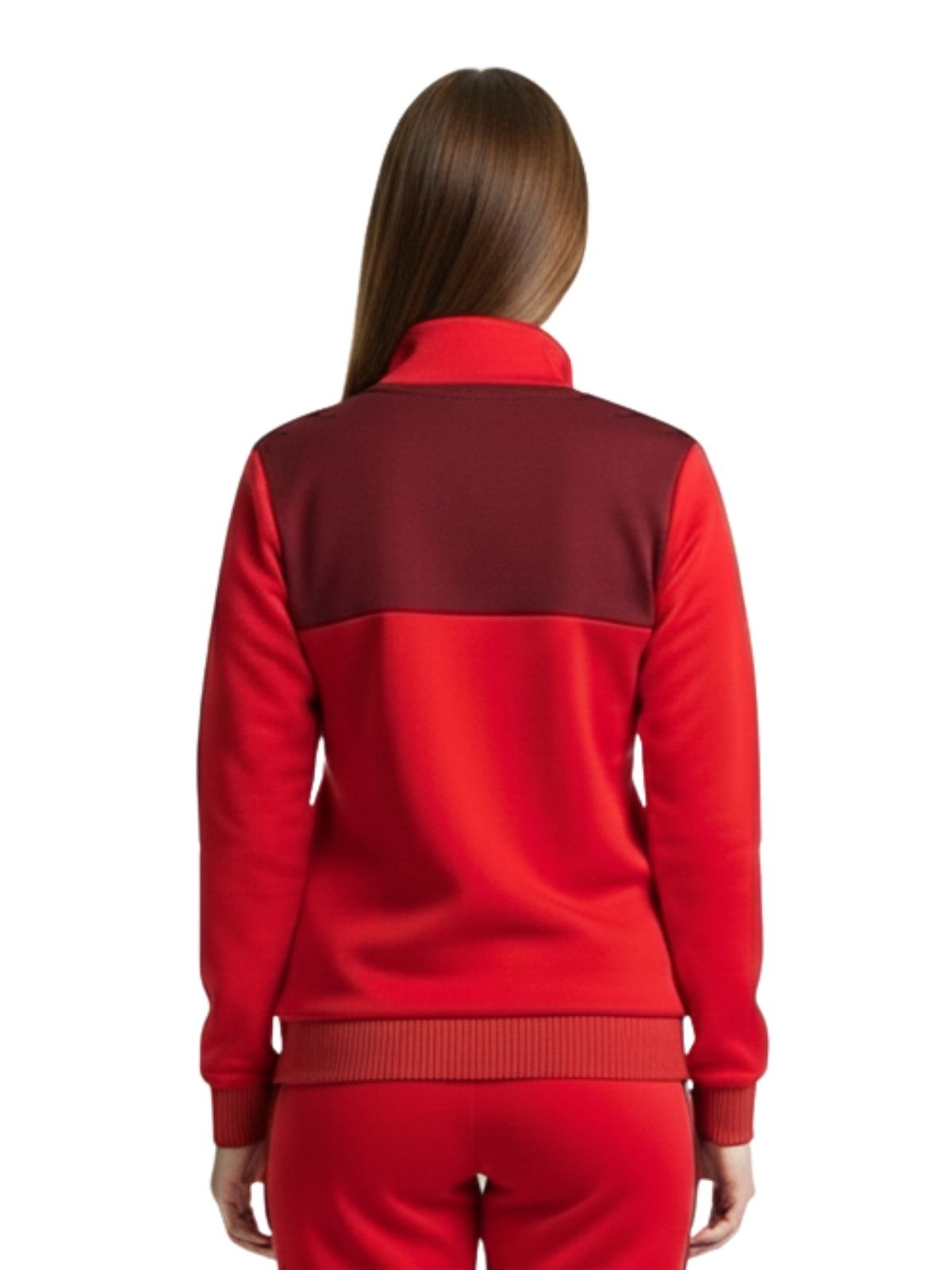 Women's Track Jacket Full Zipper | Workout Jogging Top for Girl - Image 2