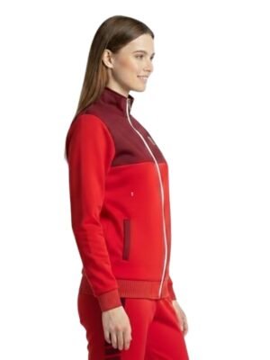 Women's Track Jacket Full Zipper | Workout Jogging Top for Girl - Image 3