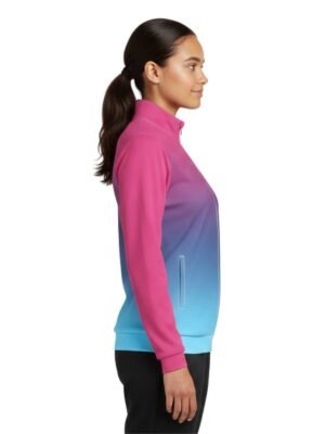 Sports Track Jackets for Women | Girls GYM Yoga Jogging Workout Top Upper - Image 3