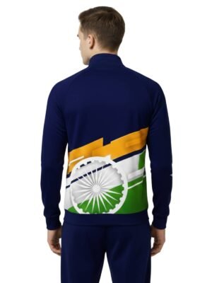 Independence Day Tracksuit for Men's | Indian Tri Color Track Suit Blue - Image 6