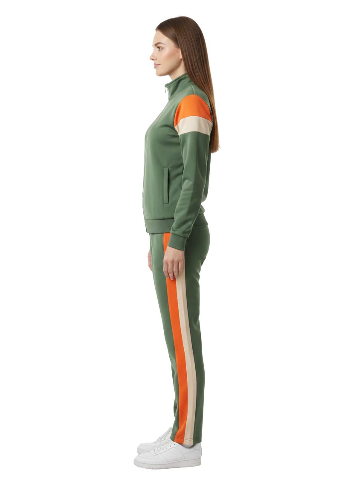 Women's Winter Athletic Gym Running Sports Track Suit - Image 5