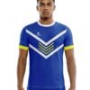 Men's Round Neck Football T-shirts Multicolored Custom Sports Kids Jersey