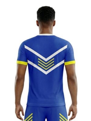 Men's Round Neck Football T-shirts Multicolored Custom Sports Kids Jersey